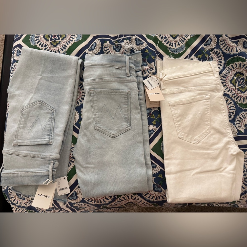 MOTHER Denim The Insider Crop Step Fray Jeans - Picture 4 of 6